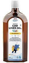 Suplement diety w postaci tranu z wątroby dorsza o smaku cytrynowym, dla dzieci - Osavi Cod Liver Oil Kids 500 Mg Omega 3 — Zdjęcie N1