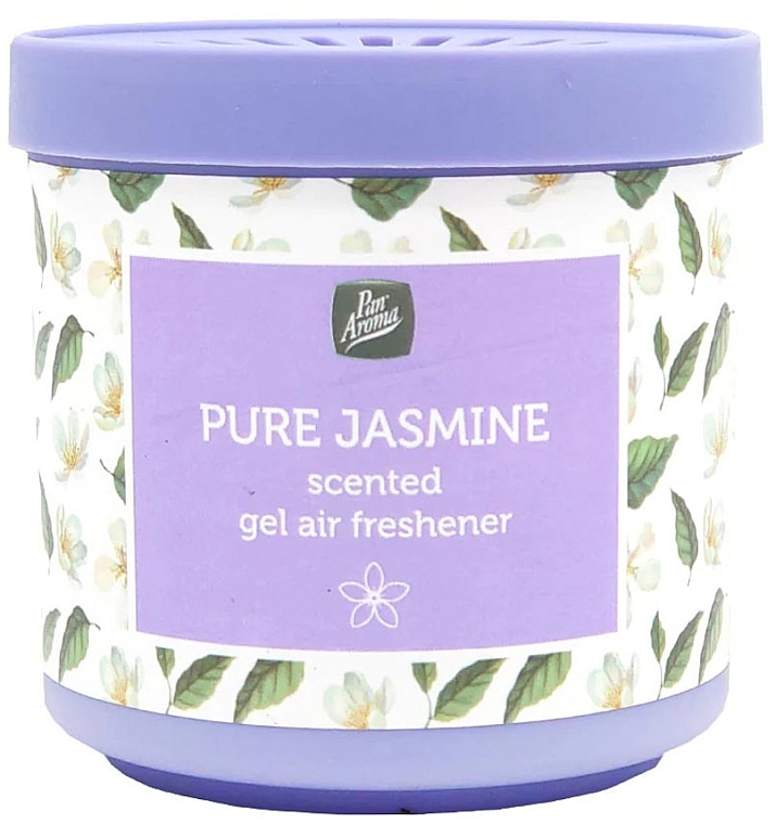 Odświeżacz powietrza w żelu Jaśmin - Pan Aroma Pure Jasmine Scented Gel Air Freshener — Zdjęcie N1