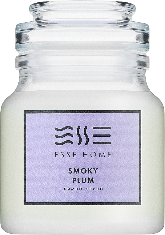 Esse Home Smoky Plum - Świeca zapachowa — Zdjęcie N1