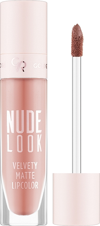 Matowa szminka do ust - Golden Rose Nude Look Velvety Matte Lipcolor — Zdjęcie N1