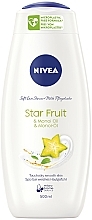 Żel pod prysznic Karambola i olej monoi - NIVEA Care & Star Fruit Shower Gel — Zdjęcie N3