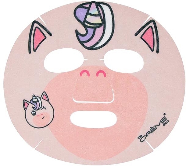 Maseczka w płachcie Jednorożec - The Creme Shop Face Mask Be Magical, Skin! Unicorn — Zdjęcie N2