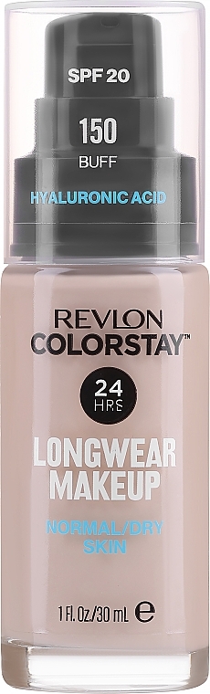 Podkład - Revlon ColorStay Longwear Makeup Hyaluronic Acid Normal/Dry Skin SPF20 — Zdjęcie N1