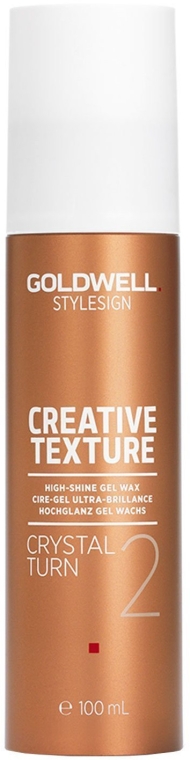 Nabłyszczający wosk w żelu do włosów - Goldwell Style Sign Creative Texture Crystal Turn High-Shine Gel Wax — Zdjęcie N1
