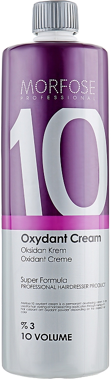 Utleniacz 3% - Morfose 10 Oxidant Cream Volume 10 — Zdjęcie N1