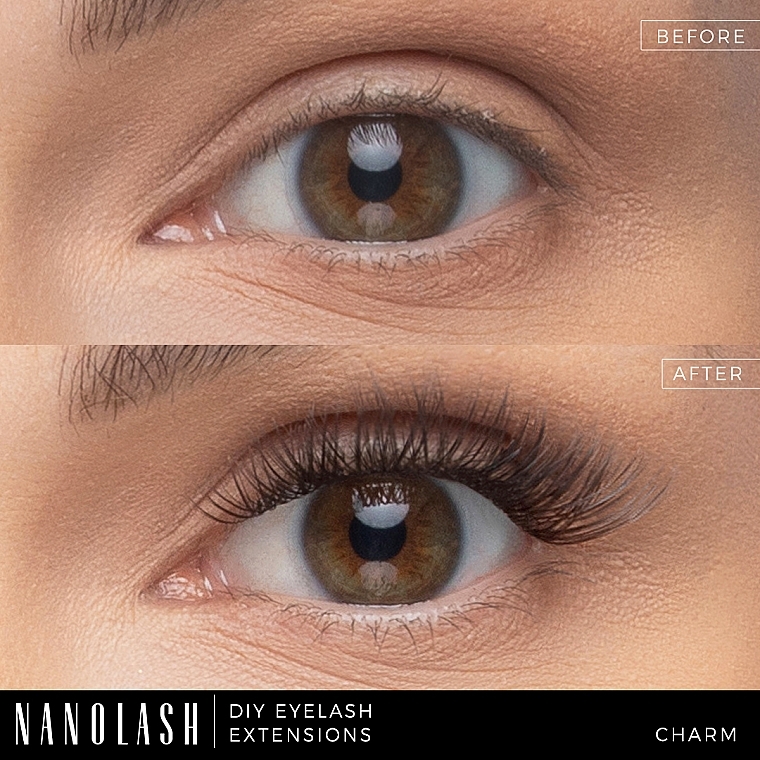 Sztuczne rzęsy - Nanolash Diy Eyelash Extensions Charm — Zdjęcie N8
