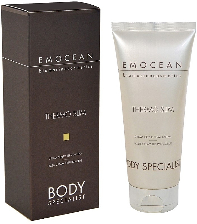 Termiczny krem ​​do ciała o działaniu lipolitycznym - Emocean Body Specialist Thermo Slim Body Cream — Zdjęcie N1