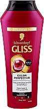 Kup Szampon do włosów farbowanych i rozjaśnianych - Gliss Color Perfector Repair & Protect Shampoo