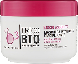 Kup Natychmiastowa maska dyscyplinująca z olejem monoi dla absolutnej gładkości i ochrony włosów - Athena's L'Erboristica Trico Bio Maschera Istantanea Disciplinante "Liscio Assoluto"
