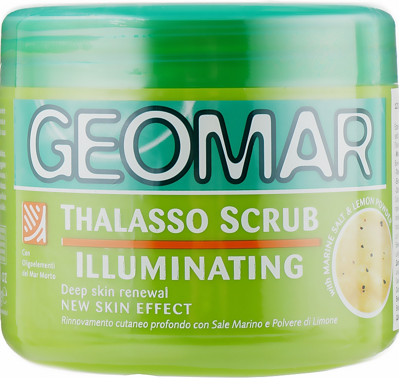 Rozświetlający scrub do ciała Efekt nowej gładkiej skóry - Geomar Thalasso Scrub Illuminant