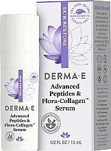 Derma E Advanced Peptides & Flora-Collagen™ Serum - PREZENT! Nawilżające serum na głębokie zmarszczki — Zdjęcie N1