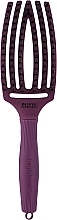 Kup Zakrzywiona szczotka do włosów, fioletowa - Olivia Garden Fingerbrush Think Pink 2022 Deep Purple