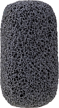 Pumeks, 84x44x32 mm, ciemnoszary - Vulcan Pumice Stone  — Zdjęcie N2