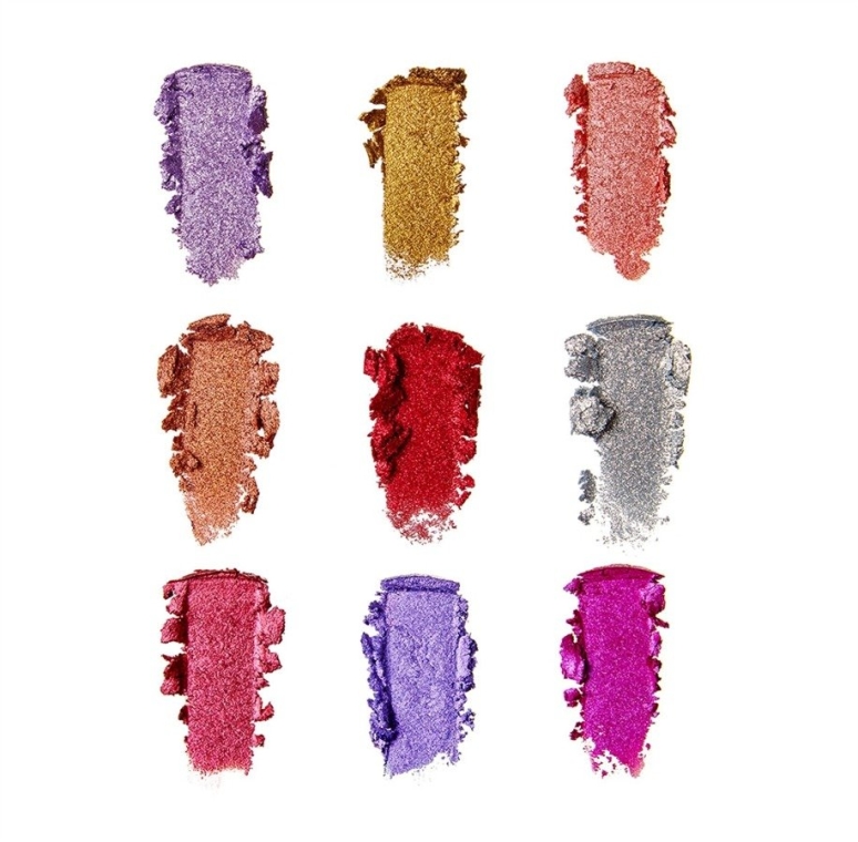 Paletka pigmentów - Makeup Revolution Pressed Glitter Palette Diva — Zdjęcie N3