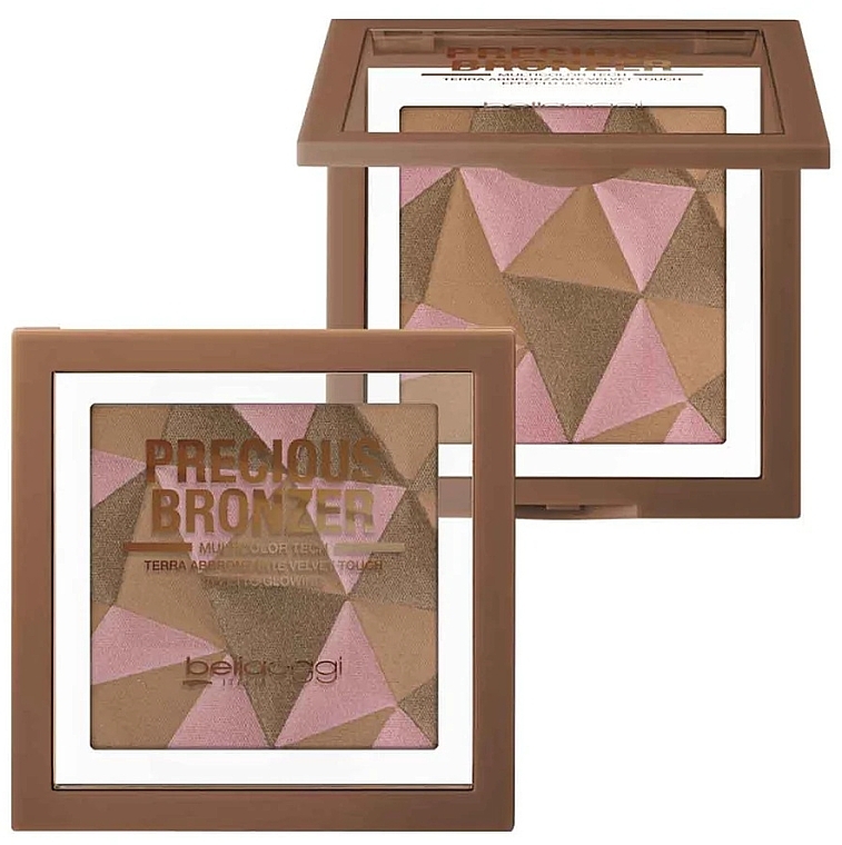 Bronzer do twarzy - Bellaoggi Precious Bronzer Multicolour Tech — Zdjęcie N3