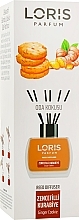 Dyfuzor zapachowy Gingerbread - Loris Parfum Exclusive Ginger Cookie Reed Diffuser — Zdjęcie N1