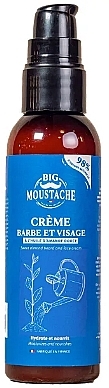 Krem do brody i twarzy - Big Moustache Beard and Face Cream — Zdjęcie N1