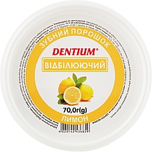 Kup Wybielający proszek do zębów, Cytryna - Uroda i zdrowie Dentium Tooth Powder Lemon