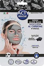 Kup Maska hydrożelowa z naturalnym węglem - Acty Mask Hydrogel Detox Black Mask