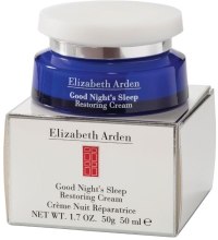Odbudowujący krem do twarzy na noc - Elizabeth Arden Good Night`s Sleep Restoring Cream — Zdjęcie N2