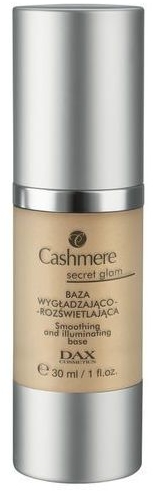 Wygładzająco-rozświetlająca baza pod makijaż - DAX Cashmere Secret Glam Base