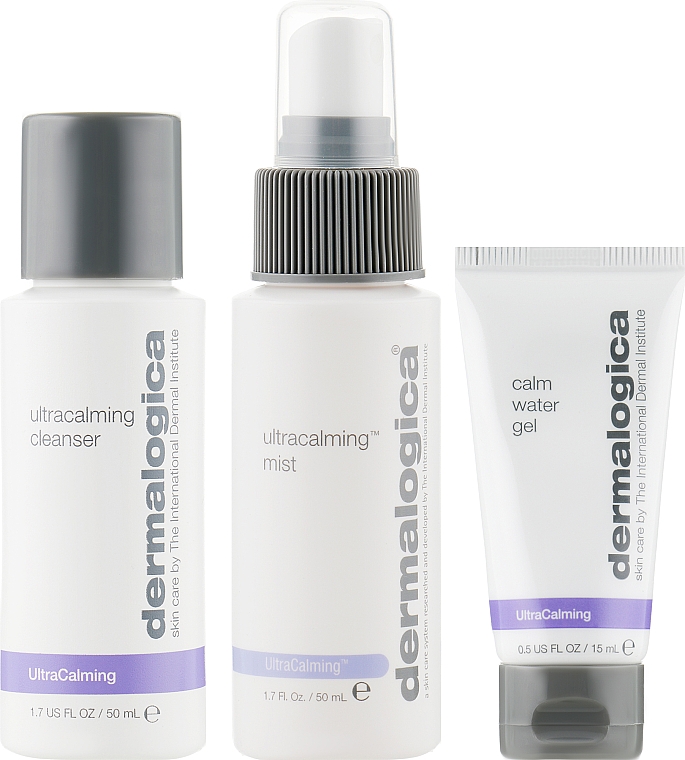 Zestaw - Dermalogica Sensitive Skin Rescue (gel/50ml + spray/50ml + gel/15ml) — Zdjęcie N2