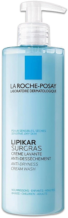 Skoncentrowany żel pod prysznic do skóry suchej - La Roche-Posay Lipikar Surgras Concentrated Shower-Cream — Zdjęcie N2