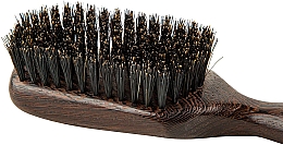 Szczotka z drewna wenge - Acca Kappa Hairbrush of Wenge Wood With Pure Bristle — Zdjęcie N3
