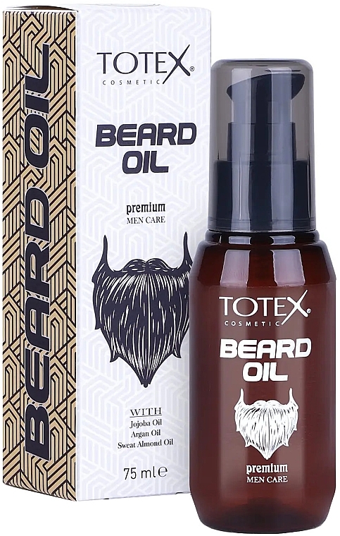 Olejek do brody - Totex Cosmetic Premium Men Care Beard Oil — Zdjęcie N1