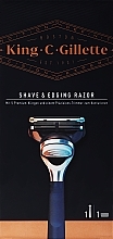 Kup Maszynka do golenia z trymerem i 5 ostrzami - Gillette King C. Shave & Edging Razor