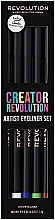 Kup Zestaw - Makeup Revolution Creator Revolution Artist Kohl Eyeliner Set (eyeliner/5x1.3g)