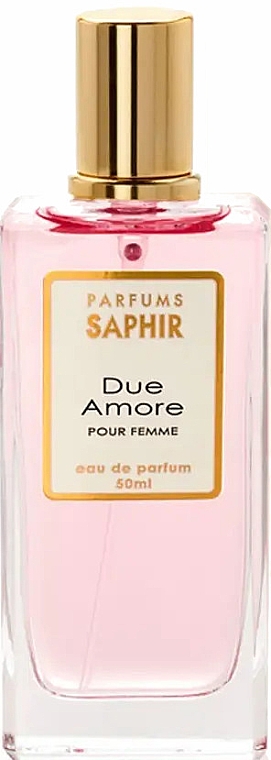 Saphir Parfums Due Amore - Woda perfumowana — Zdjęcie N3