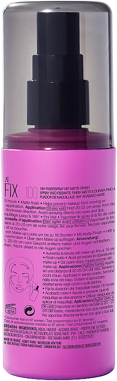 Utrwalający spray do makijażu - Maybelline New York Lasting Fix Make-Up Setting Spray — Zdjęcie N4