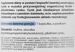 Suplement diety Pikolinian cynku, 50 mg - Osavi Zinc Picolinate 50 Mg  — Zdjęcie N2