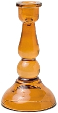 Kup Szklany świecznik - Paddywax Tall Glass Taper Holder Amber
