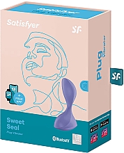 Kup Wibrujący korek analny sterowany smarfonem, fioletowy - Satisfyer Sweet Seal Connect App