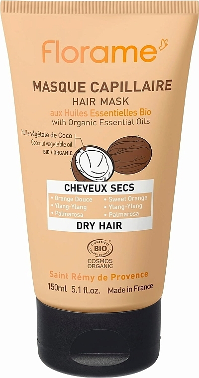 Maska do włosów suchych - Florame Dry Hair Mask  — Zdjęcie N1