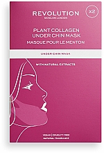 Modelująca maska na podbródek z kolagenem - Revolution Skincare Plant Collagen Under Chin Masks — Zdjęcie N2