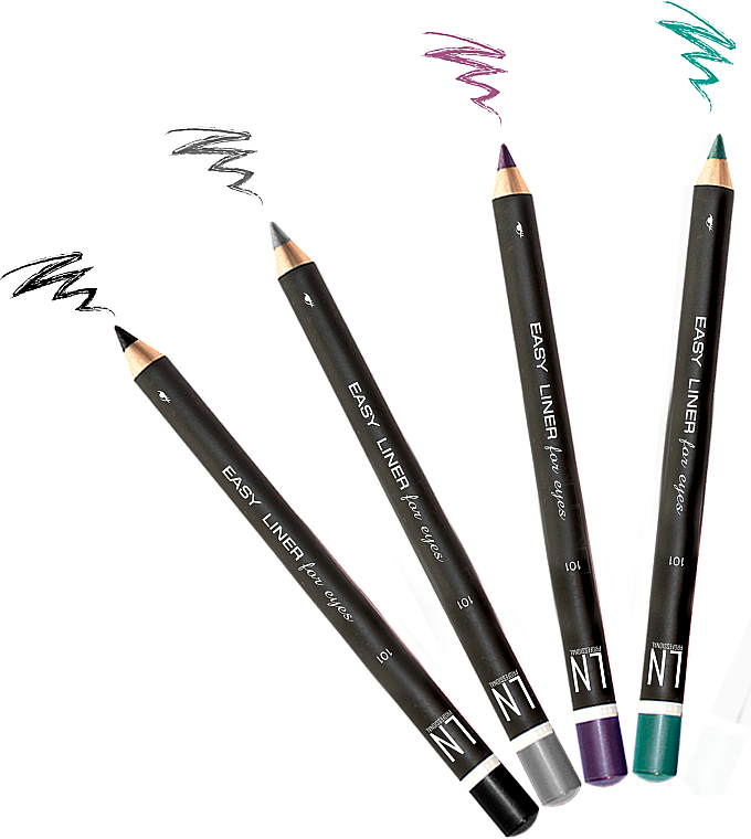 Kredka do oczu - LN Professional Easy Liner Eye Pencil — Zdjęcie N2