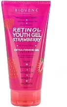Żel oczyszczający do twarzy i ciała z retinolem - Biovene Retinol Youth Gel Strawberry — Zdjęcie N1