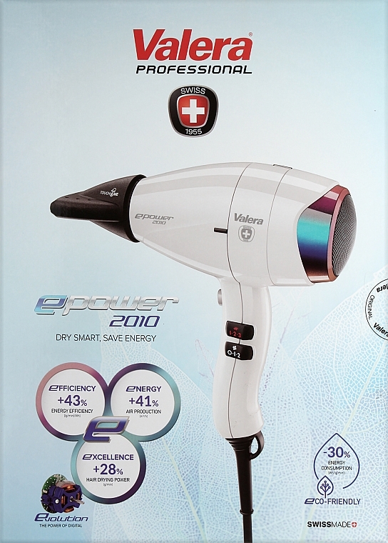Suszarka do włosów - Valera eQ RC ePower Dry Smart — Zdjęcie N2