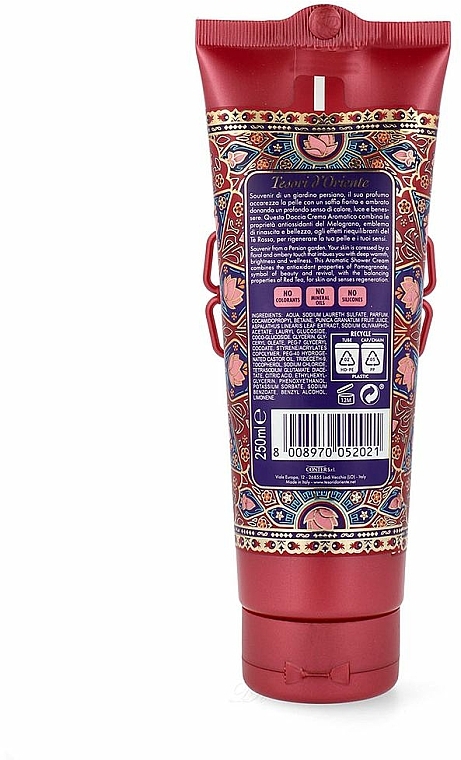 Żel pod prysznic Owoc granatu i czerwona herbata - Tesori d´Oriente Persian Dream Aromatic Shower Cream — Zdjęcie N2