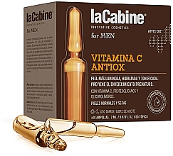 Kup Ampułki do twarzy z witaminą C - La Cabine For Men Ampoules Vitamin C Antiox