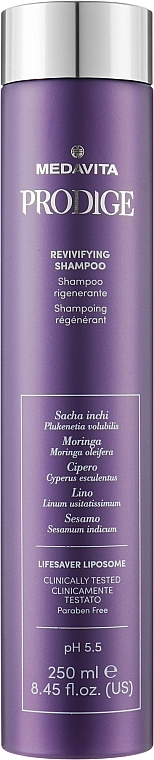 Rewitalizujący szampon do włosów - Medavita Prodige Revivifying Shampoo — Zdjęcie N1