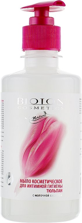 Mydło kosmetyczne do higieny intymnej Tulipan - Bioton Cosmetics Nature