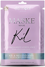 Kup Rozświetlająca maska ​​przeciwtrądzikowa - Dermokil Dark Spot Lightener Mask (saszetka)