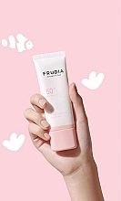 Podkład z filtrem przeciwsłonecznym - Frudia Velvet Fit Blurring Sun Primer SPF50+ — Zdjęcie N3