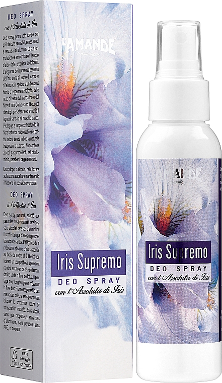 Dezodorant w sprayu - L'amande Iris Deo Spray  — Zdjęcie N2