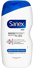 Kup Żel pod prysznic i do kąpieli dla dzieci - Sanex BiomeProtect Dermo Kids Body Wash & Foam Bath