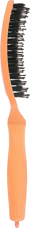 Szczotka do włosów, pomarańczowa - Olivia Garden Fingerbrush Combo Nineties Juicy Orange — Zdjęcie N2